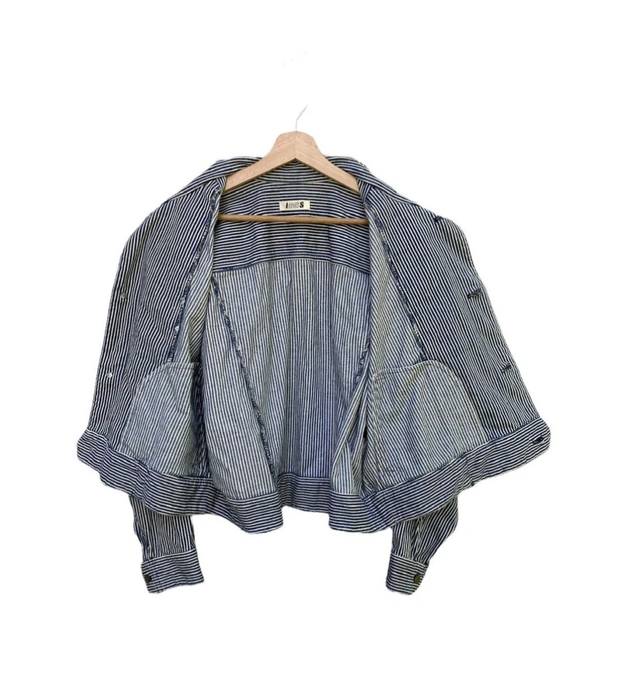 Vintage Issey Miyake x Tsumori Chisato I.S Label Hickory Jacket - Image 3 of 4