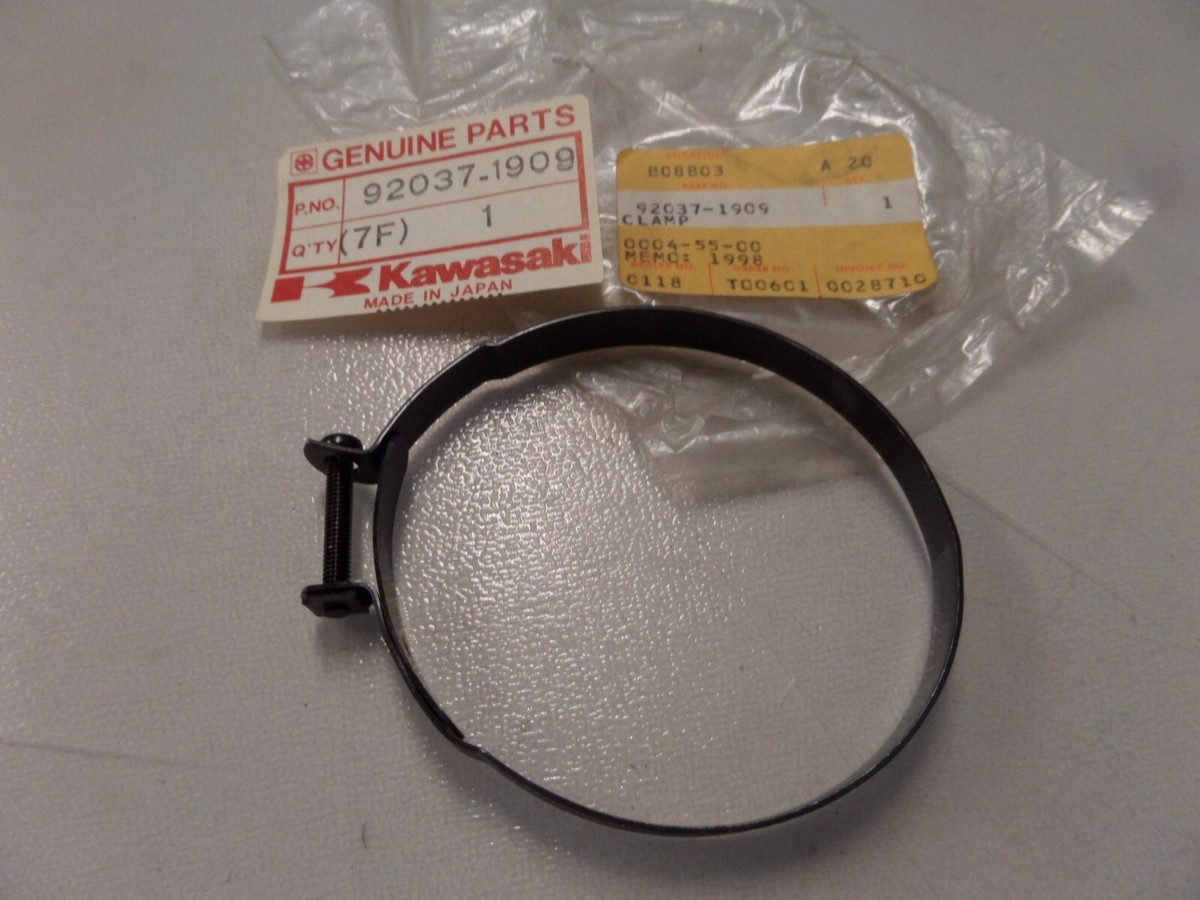 小物 nobu0823 NOS Kawasaki Clamp 1988-1991 KLF Bayou 200 220 250 300 Ninja