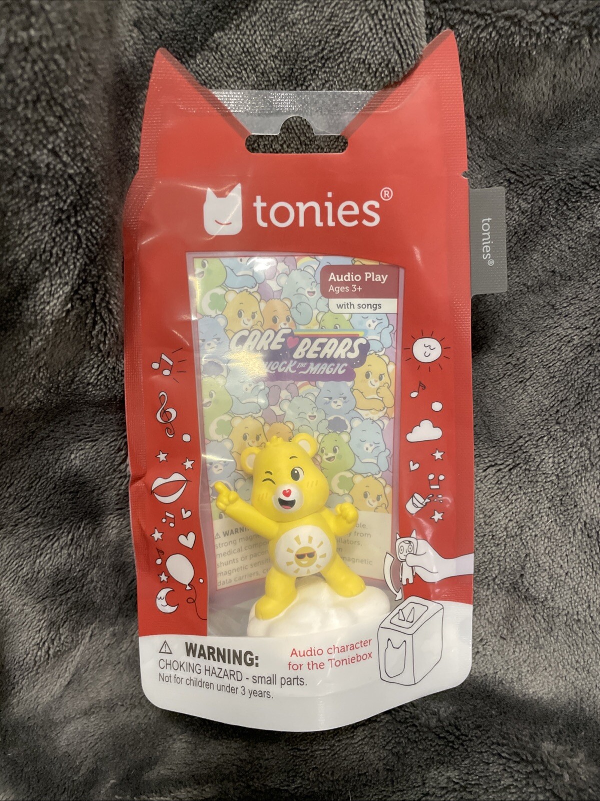 Tonies-Care Bears Funshine Bear-Audio Character- New for 2024-JUST RELEASED-USA