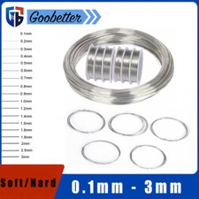 0.1/0.2/0.3/0.4/0.5/0.6/0.8/1/1.2/1.5/2/2.5/3mm Soft/Hard Stainless Steel Wire