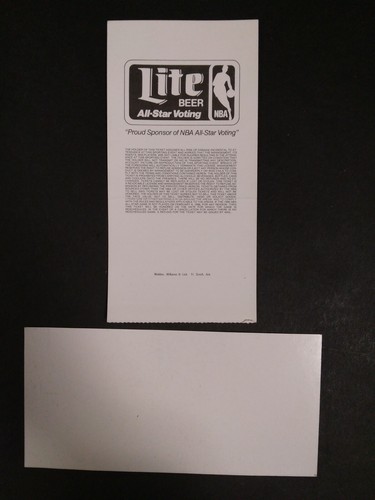 1986 36th Annual NBA All-Star Game Ticket Creased NBA Ticket - 1 # - Bild 4 von 4
