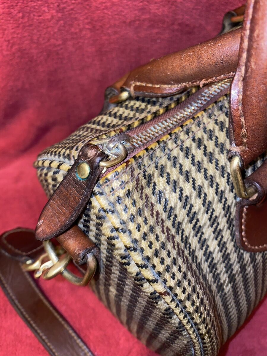 Vintage Ralph Lauren Houndstooth Boston Doctors Bag Speedy Vintage Ralph Lauren Houndstooth Boston Doctors Bag Speedy