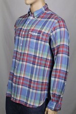 Ralph Lauren Blue Red Green Classic Dress Shirt Pockets NWT 145