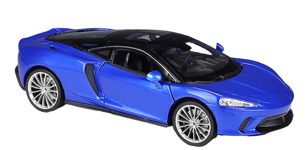 Welly 1:24 McLaren GT Diecast Model Sports Racing Car Toy NEW IN BOX Blue