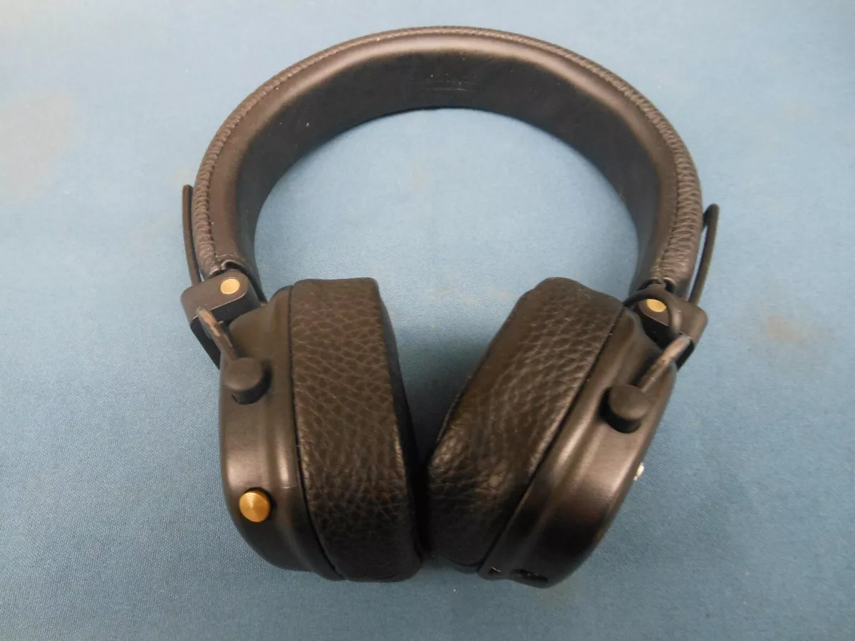 Marshall Major III Wireless Bluetooth On-Ear Headphones - Black