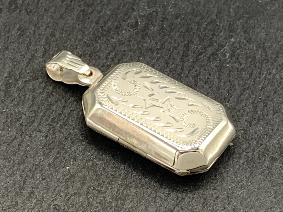 Medaillon  Anhänger  für 2 Fotos   925er Silber - Bild 2 von 4