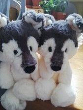 Nici Husky, 22 cm, mit Etikett, Retired