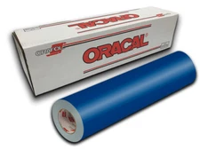 12" X 5yd - Blue Oracal 651 Craft & Hobby Cutting Vinyl Roll