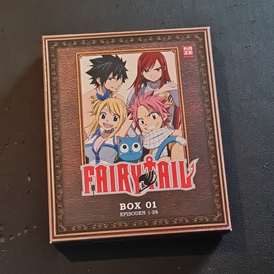Kazé Fairy Tail Staffel 1 DVD Anime Box Set Deutsch FSK 12 Fernsehserie