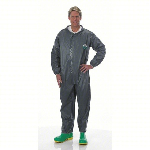 LAKELAND LS51110-4X chemikalienbeständiger Overall mit Kragen: 4XL - Bild 2 von 4