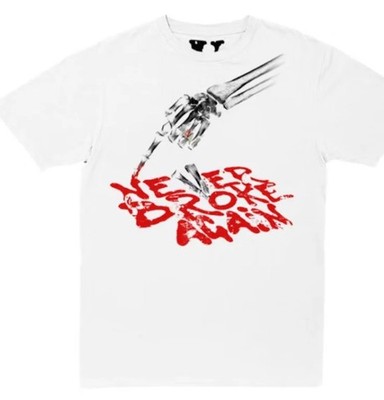 VLONE X NBA YOUNGBOY ''BONES'' MEN'S T-SHIRT SIZE XL IN WHITE RETAIL $90 GRAPHIC 