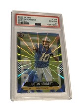 Panini Score Card Justin Herbert 2021 
