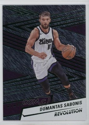 2024-25 Panini Revolution Green Storm 141/149 Domantas Sabonis #49 ub2