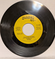 45 ~Mamas & The Papas; "California Dreamin' / Twelve Thirty" reissue (G+)