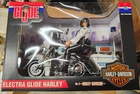 **IMMACULATE** HD, GI Joe, Metro Police, Electra Glide Motorcycle, Figure NIB