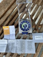 SWATCH FUN SCUBA SUGK 100 WHALE RIDE NEU