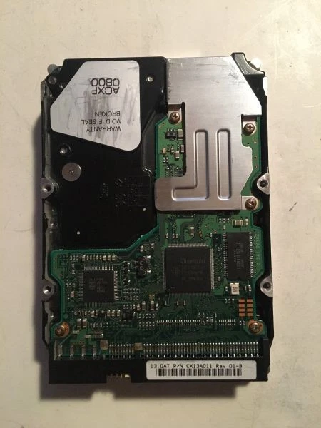 Hdd, 13gb, 13.6at cx13a2f1 rev 02-b, pazxx, (1303) - Image 2 of 3