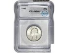 1937 Washington Silver Quarter Coin ICG MS66