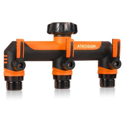 Garden Hose Splitter 3 Way, Outdoor Faucet Splitter,Tap Adapter, Hose Adapter...