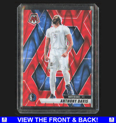 Anthony Davis 2024 Panini Mosaic Red Seismic /299 Holo New Uni DAL Mavericks 118