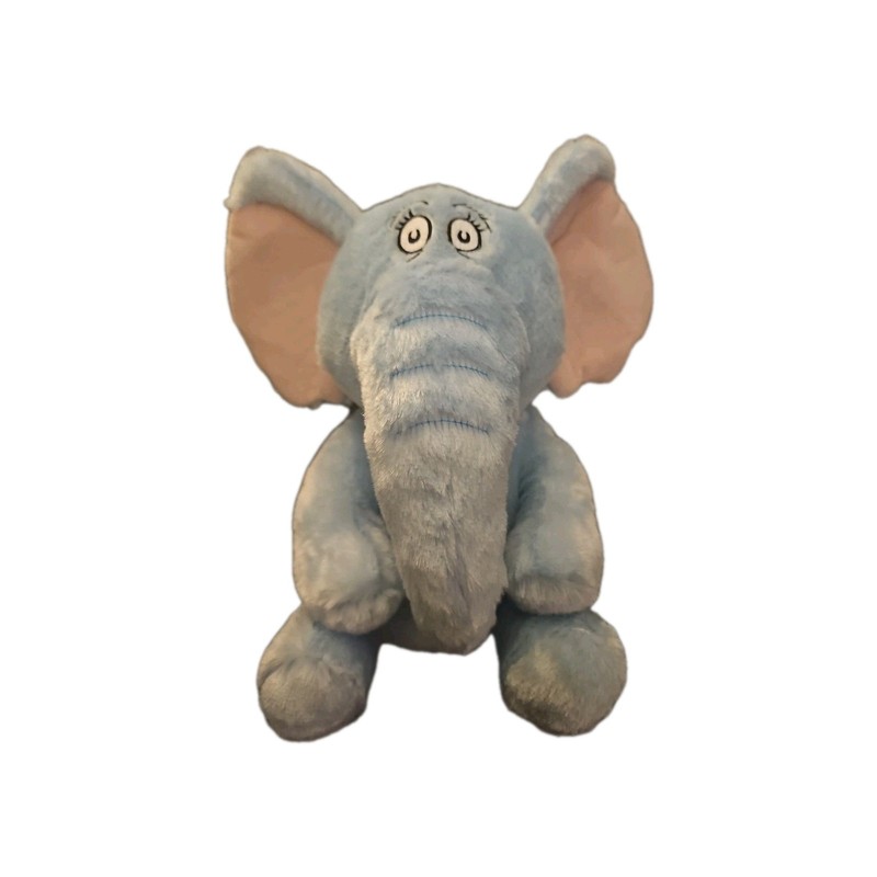 Kohls Cares Dr Seuss Horton Hears A Who Blue Elephant Plush Stuffed Animal