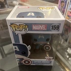 Funko Pop! Vinyl Marvel Captain America 75th Anniversary Figure #159