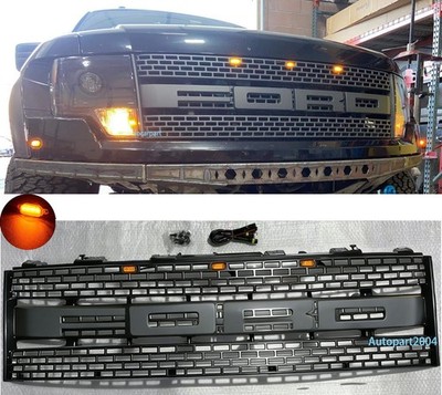 Grill For Ford F150 Raptor SVT Grill 2010 11 12 2013 2014 Front Grille W/Letter