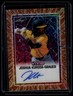 2025 Leaf Vivid #BA-JKG Joshua Kuroda-Grauer Autographs Laser Orange #/4