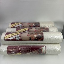 6 Rolls Anaglypta Textured Duplex Embossed Paintable Wallpaper Original RD326