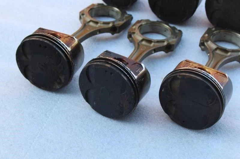 1996 1997 1998 LEXUS ES300 MOTOR ENGINE PISTON ROD ARMS 6 PIECES 1MZ-FE Foto 3 de 4