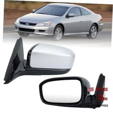 Honda Accord Left Driver Side Mirror - Silver - Left Driver Side Mirror