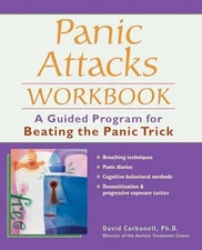 Panic Attacks Workbook: A Guided Program for Beating the Panic Trick - VERY GOOD