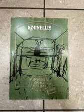 KOUNELLIS - ROSSINI OPERA FESTIVAL 1984- BUONE CONDIZIONI