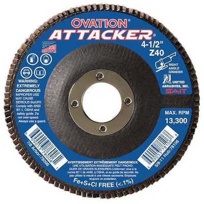 United Abrasives/Sait 76206 Sait 76206 Ovation Attacker High Density Fiberglass