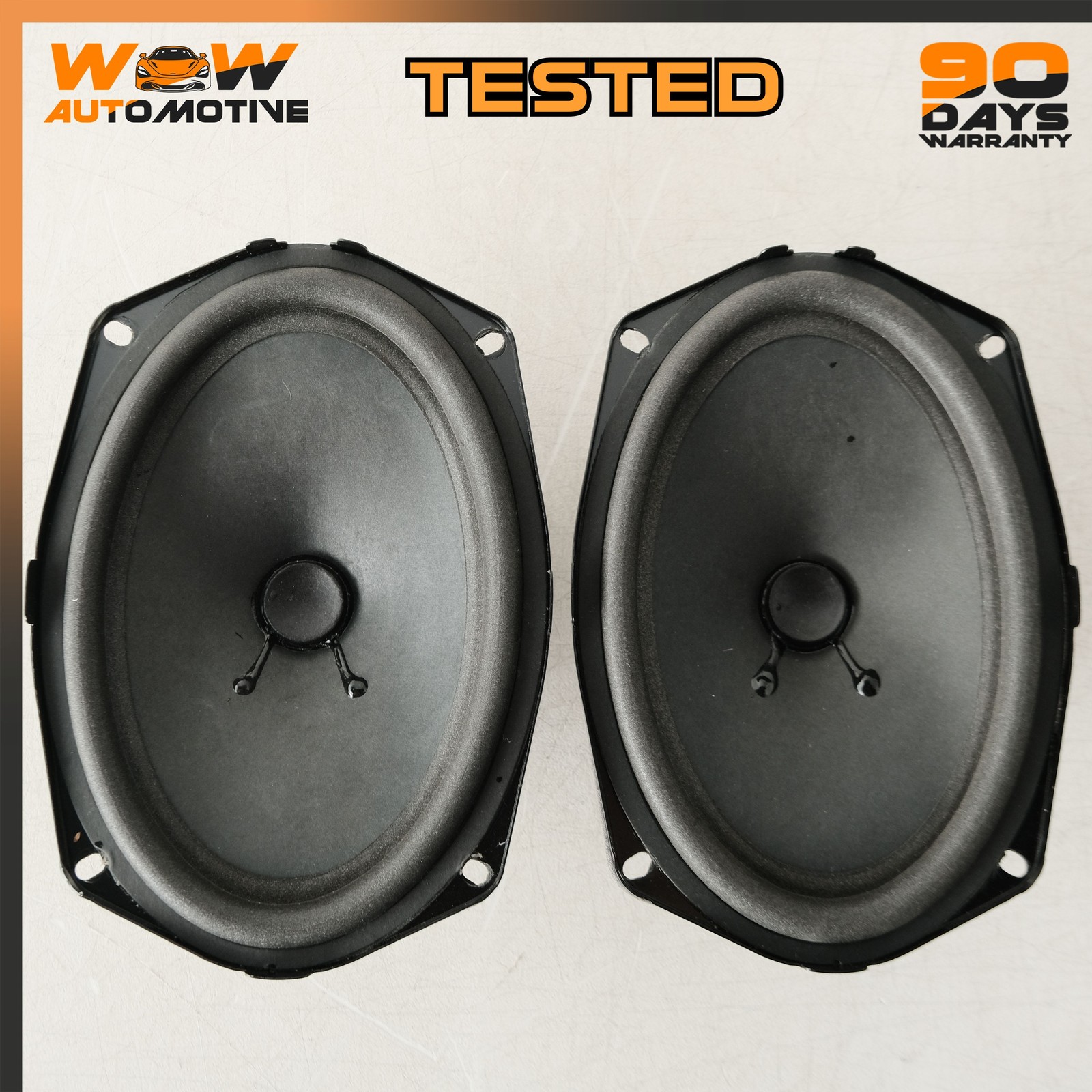 04-13 BENTLEY CONTINENTAL FLYING SPUR REAR RIGHT LEFT DOOR BASS LOUDSPEAKER OEM
