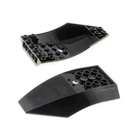 2x Lego Cockpit 10x6x2 Black Arched Boat Base Star Wars 4209683 47406