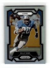 Billy Sims 2023 Panini Prizm #95 Detroit Lions Silver