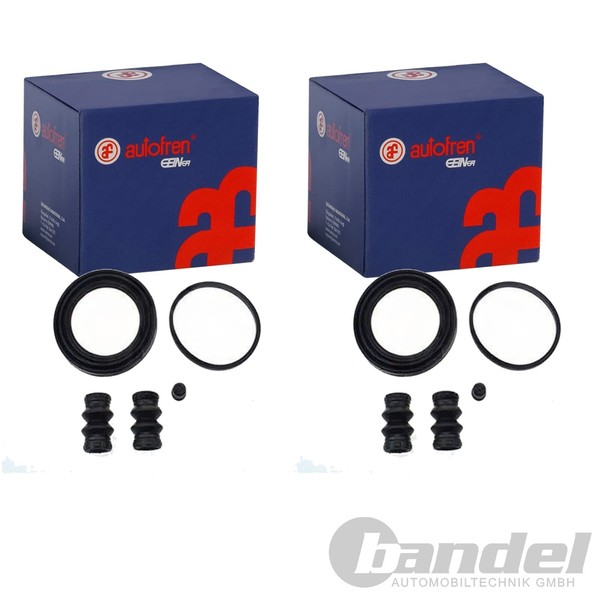 2X Autofren Bremssattel RAPARATUR-SATZ Vorne Passend FüR Audi A3 Q3 Cupra Ateca-image