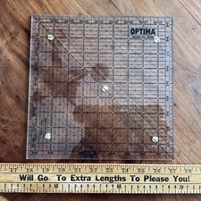 OPTIMA 9.5” x 9.5” Grid Quilting Crafting Mat Model 95095 Made in USA
