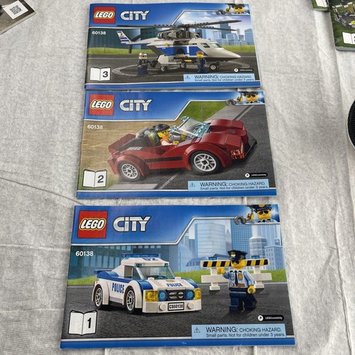 Lego City 60138 solo manuali istruzioni. 1,2,3 - Foto 1 di 2