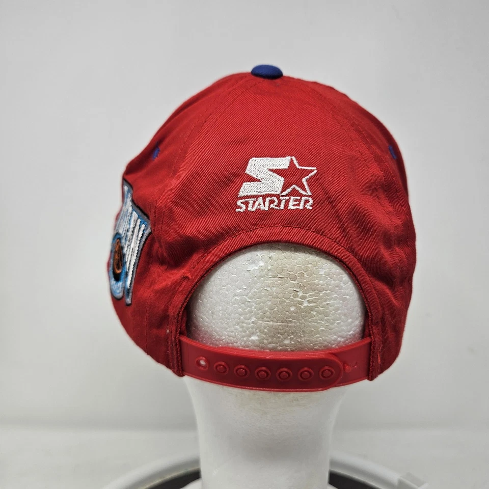 Gorra de colección Montreal Canadiens Snap Back para hombre roja NHL hockey starter años 90 Foto 4 de 4