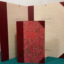 Treccani Pensieri di Canova Scherzi di Ninfe Libro Art Pregio Facsimile Codex