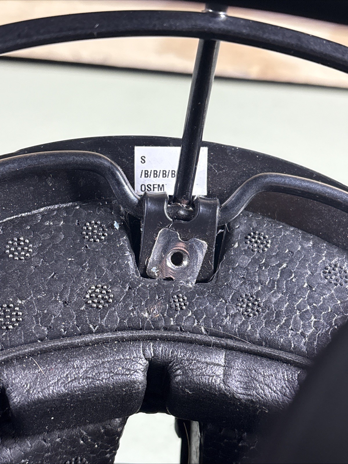 Cascade Black Hockey Helmet OSFM Model S Excellent Condition 