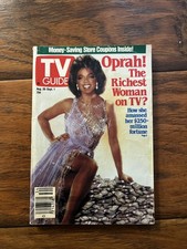 TV GUIDE 1989 August 26 September 1 FAKE Oprah Winfree Vintage Magazine