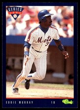 Eddie Murray 1993 Classic #T69 New York Mets MLB READ FREE SHIPPING AutographDen