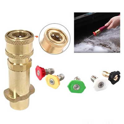 #ad #ad Professional Pressure Washer Remover Adapter with 5 Nozzles for Karcher AU $35.07
