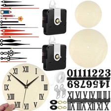 High Torque Quartz Clock Movement Mechanism Replacement Kit Faces Numbers