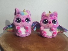 Hatchimals Mystery Alive Pufficorn Works  Lights Up No Shells Total Of Two