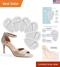 All-Day Comfort Metatarsal Pads Women - 6 Pcs Discreet Cushions for High Heels