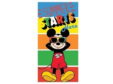 Mickey Mouse Beach Towel Summer starts here 140 x 70cm Microfibre Kids